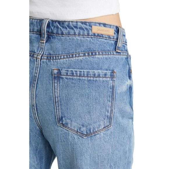 NWT BLANKNYC The Howard Distressed Mid Rise Loose Fit in Wildflower, Size 27 - Picture 8 of 16